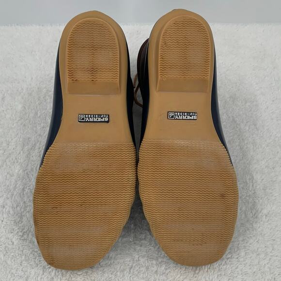 Sperry Top Sider Women's Sz. 9 Duck Boots Blue Waterproof Zip STS91175 Rubber - Picture 9 of 12